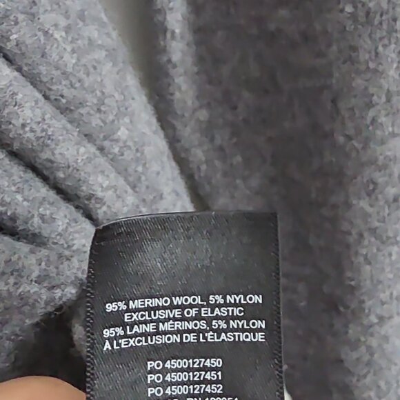 ARITZIA | Babaton Wool Blend Cardigan Open Front Gray Sz S - Picture 6 of 6